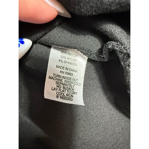 TravisMathew Black Gray Stripe Polo Shirt Size Small - Picture 5 of 8